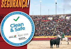 A Praça de Toiros de Santarém recebeu o selo “Clean & Safe” do IGAC